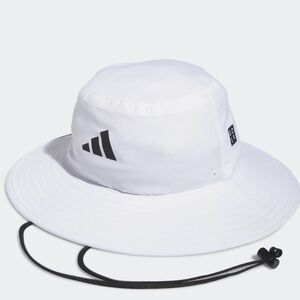 Adidas Golf Men's Wide Brim Hat White with Logo Brand new in Package